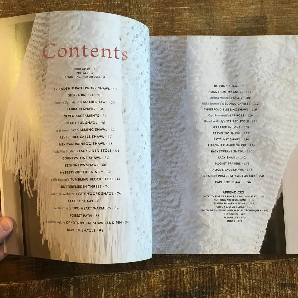 Prayer Shawl Companion: 38 Knit Designs Hardcover Book Patterns Wrap Stole Warm